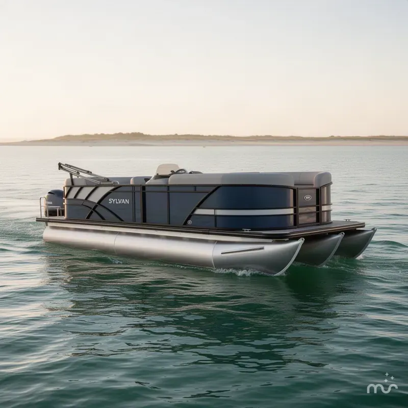 The Image of Sylvan Mirage X3 tritoon w/ Yamaha 200 2023 - 0