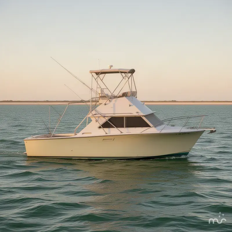 The Image of Bertram 28 Flybridge Cruiser 1976 - 0
