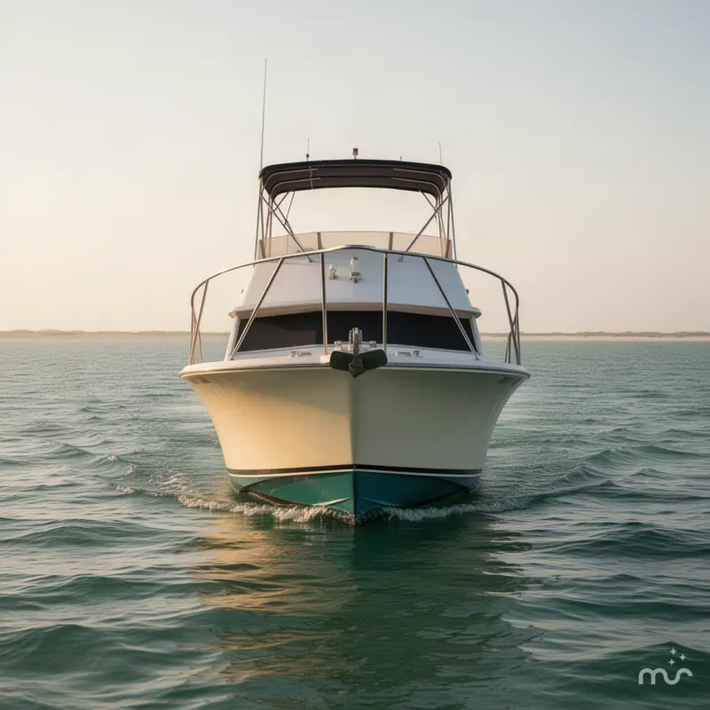 Slide: The Image of Bertram 28 Flybridge Cruiser 1976 - 1