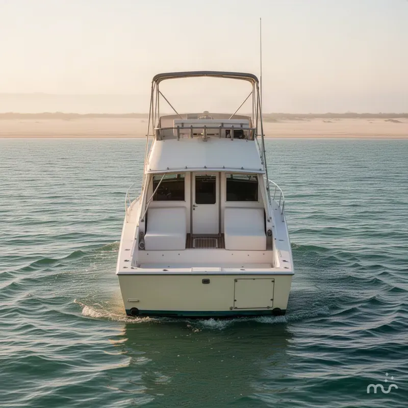 Slide: The Image of Bertram 28 Flybridge Cruiser 1976 - 3