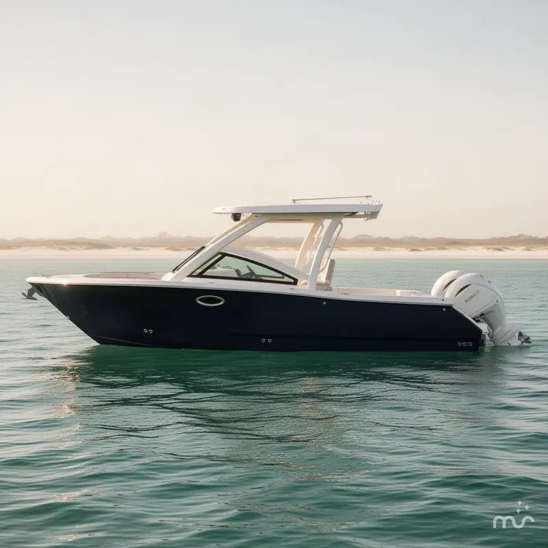 Slide: The Image of Robalo R257 Dual Console 2026 - 2