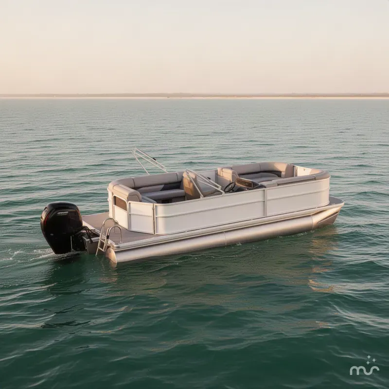 The Image of Sun Tracker Party Barge 20 DLX 2027 - 0