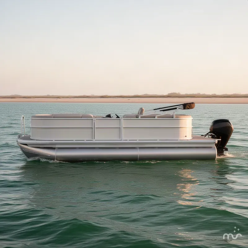 Slide: The Image of Sun Tracker Party Barge 20 DLX 2027 - 1