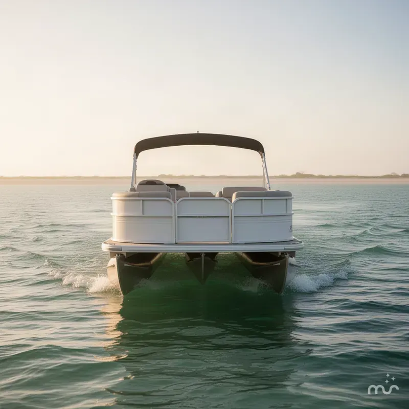 Slide: The Image of Sun Tracker Party Barge 16 DLX 2027 - 2