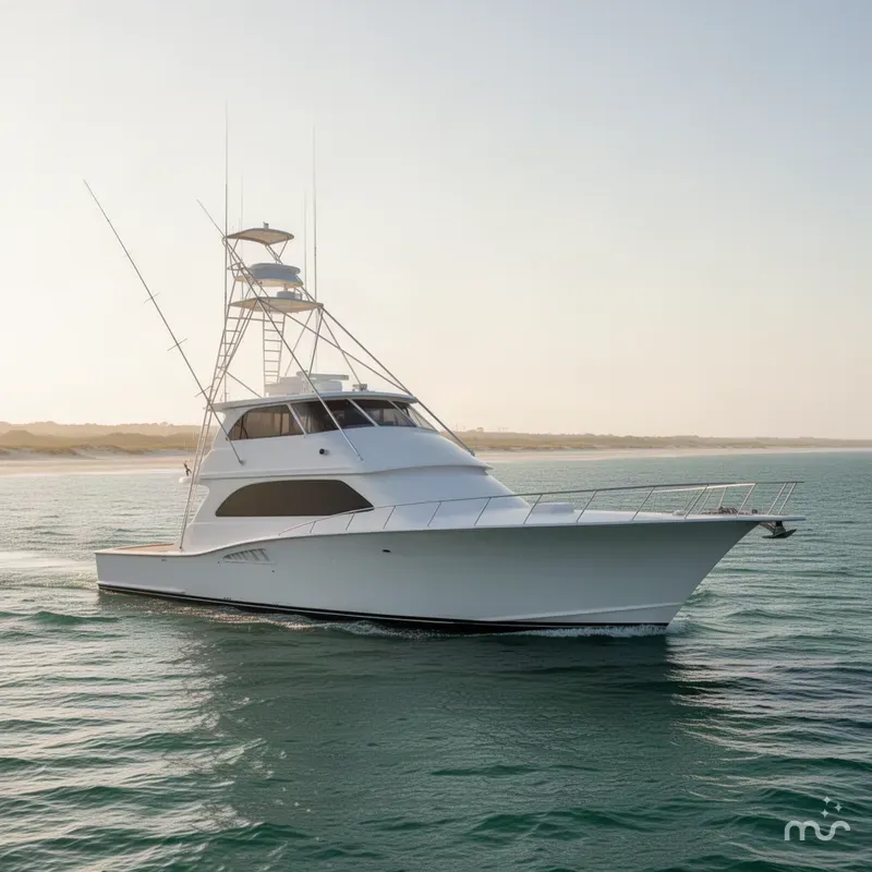 Slide: The Image of Hatteras 82 Convertible 1994 - 0
