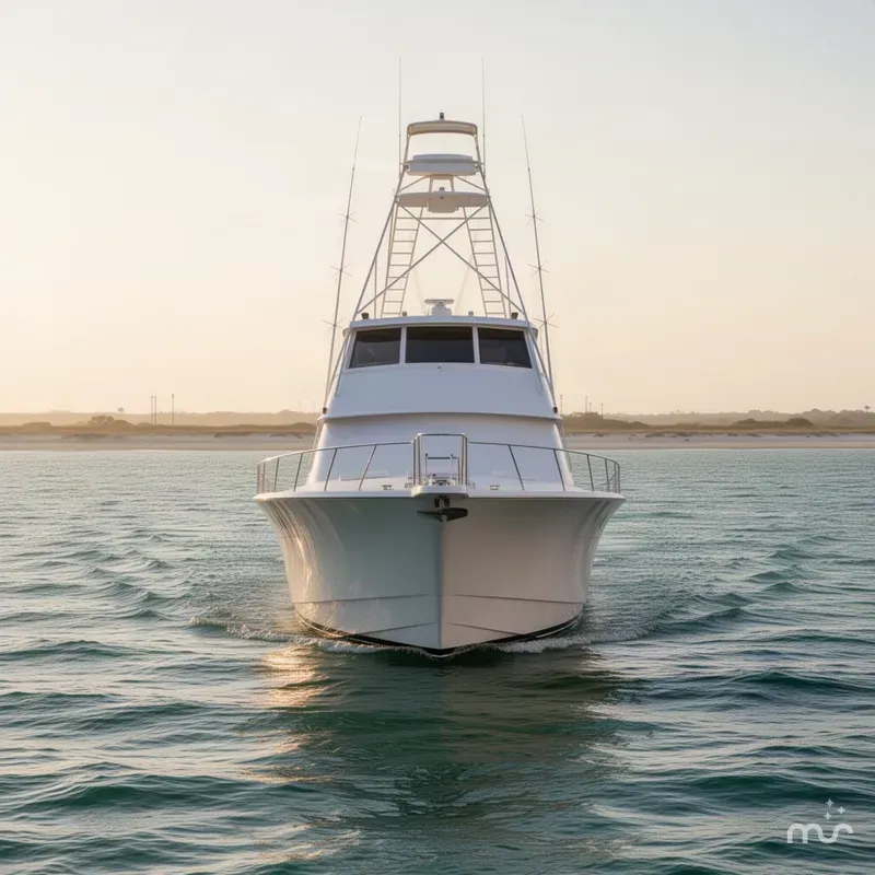 Slide: The Image of Hatteras 82 Convertible 1994 - 1