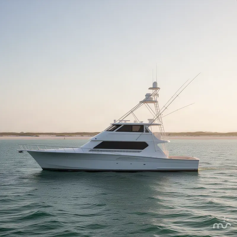 Slide: The Image of Hatteras 82 Convertible 1994 - 2