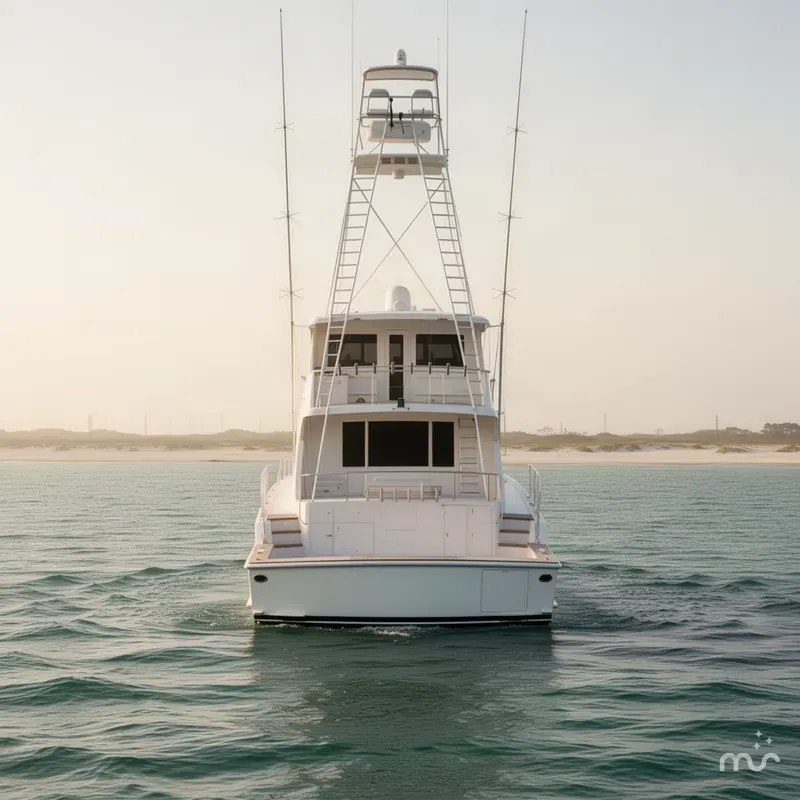 Slide: The Image of Hatteras 82 Convertible 1994 - 3