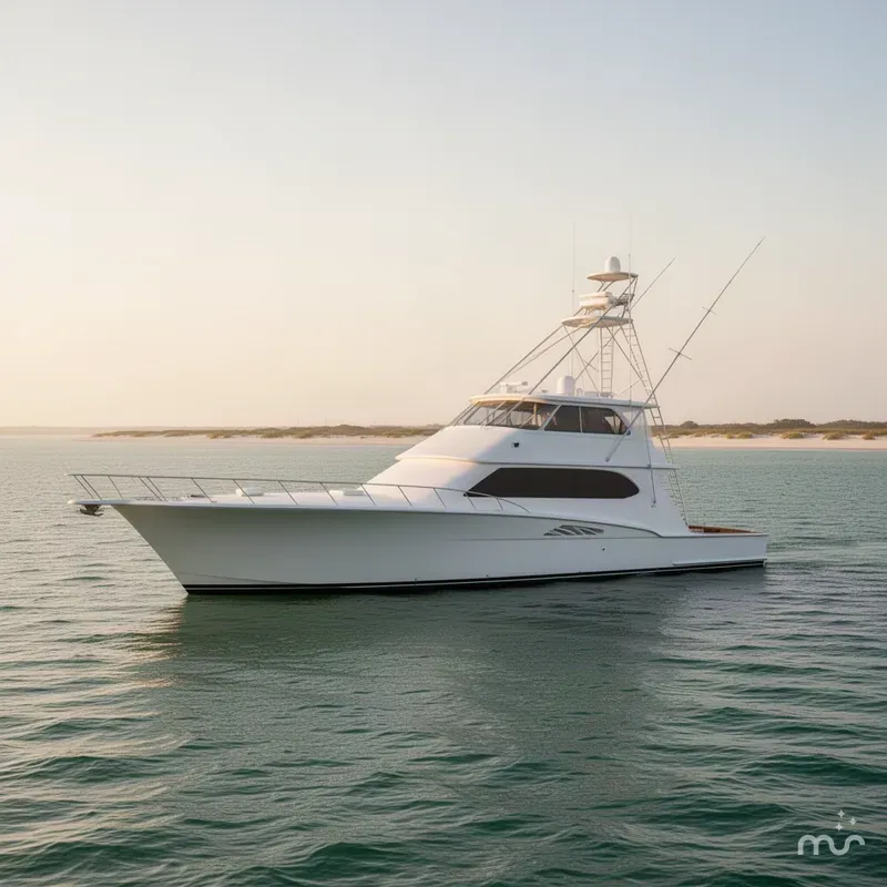 Slide: The Image of Hatteras 82 Convertible 1994 - 4