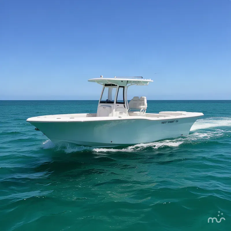 Slide: The Image of Key West 244 Center Console 2026 - 2
