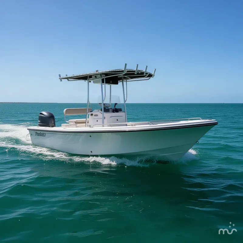 Slide: The Image of Parker Marine 1801 Center Console 2019 - 1