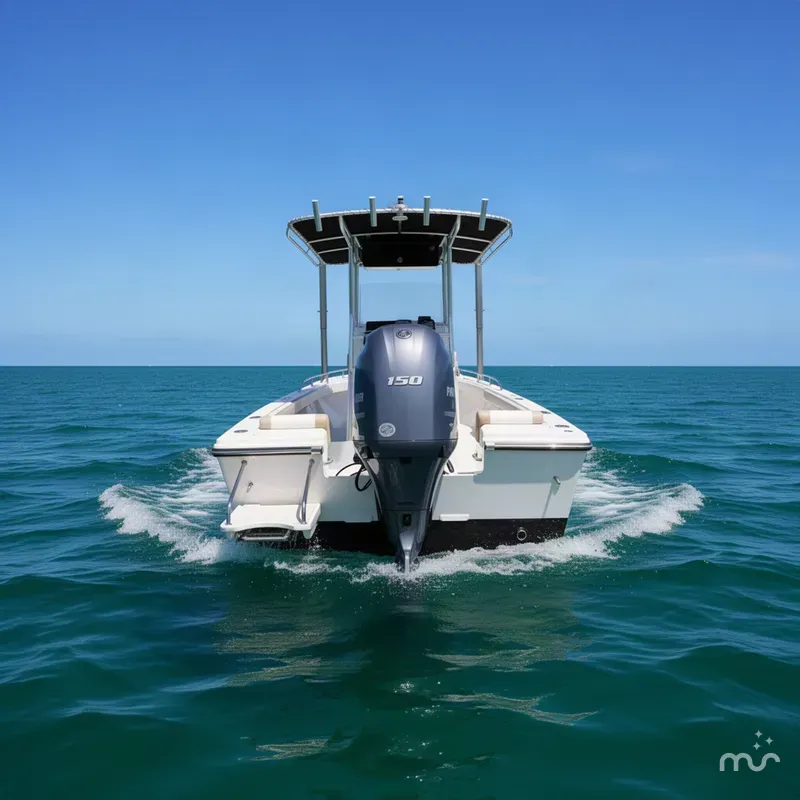 Slide: The Image of Parker Marine 1801 Center Console 2019 - 2