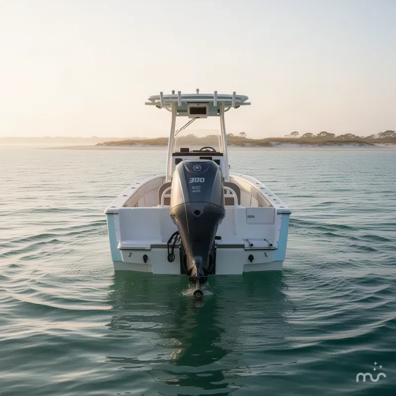 Slide: The Image of Sea Born LX24 Center Console 2024 - 2