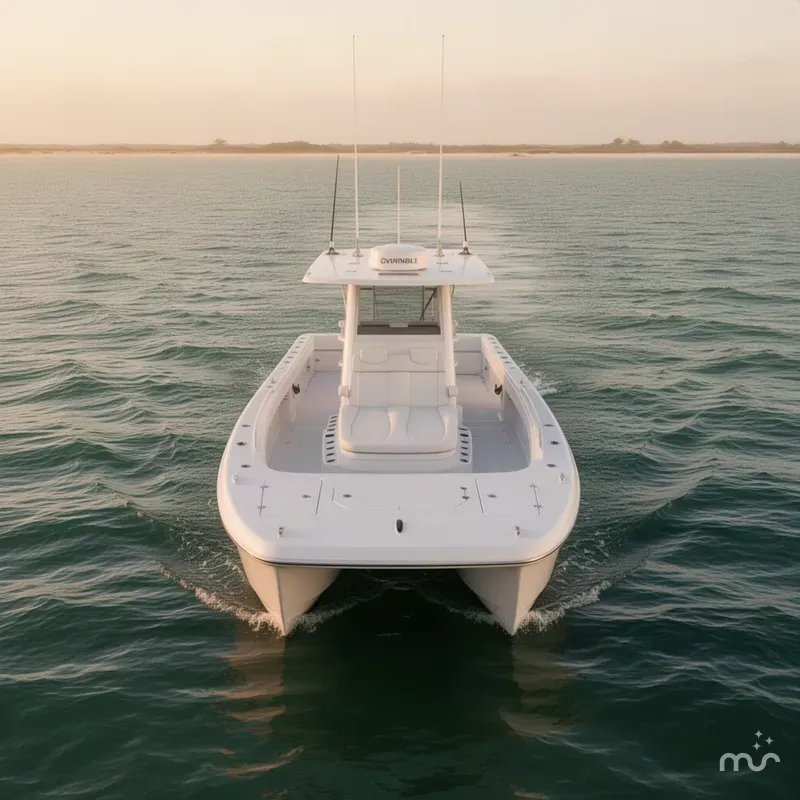 Slide: The Image of Invincible 33 Catamaran 2022 - 1