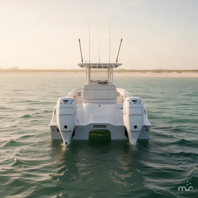 Slide: The Image of Invincible 33 Catamaran 2022 - 3