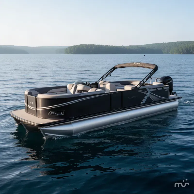The Image of Tahoe LTZ 2585 Quad Lounge 300HP Tritoon 2027 - 0