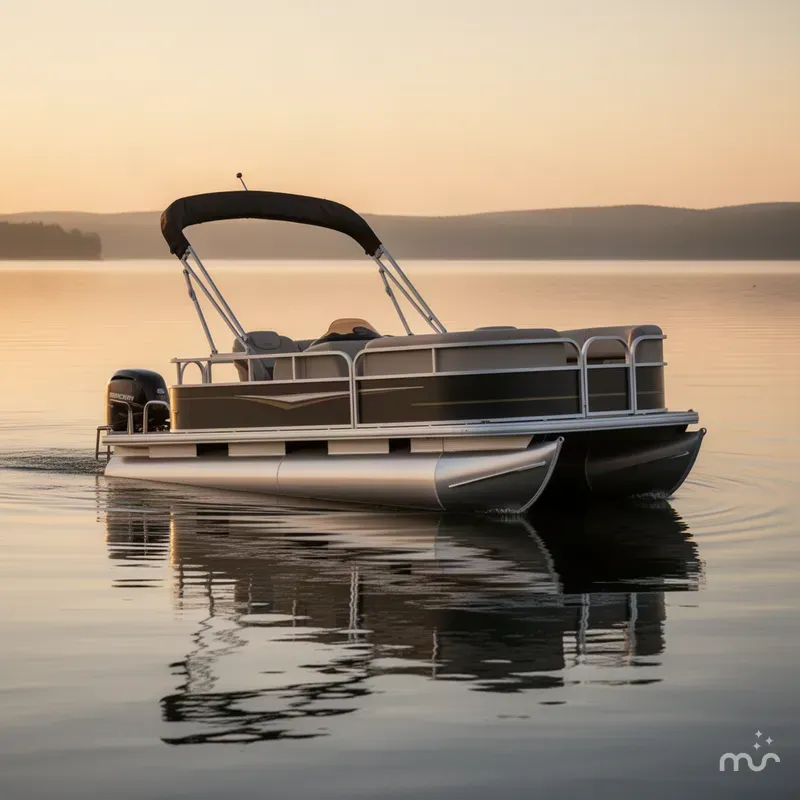 The Image of Sun Tracker Party Barge 18 DLX 2021 - 0