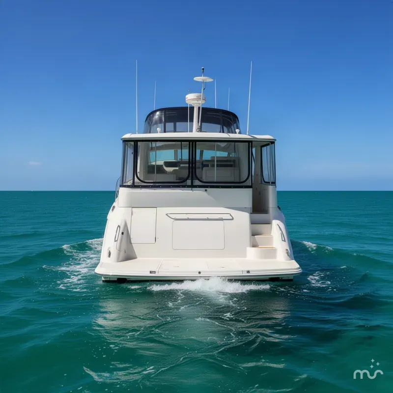 Slide: The Image of Sea Ray 420 Aft Cabin 1999 - 1