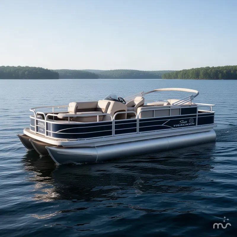 The Image of Sun Tracker Fishin' Barge 20 DLX 2017 - 0