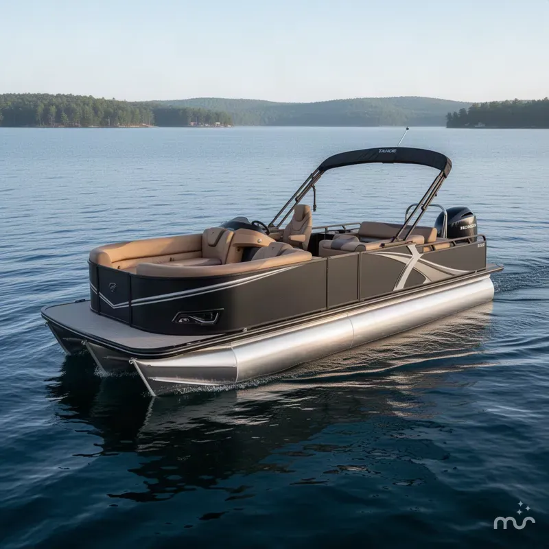 The Image of Tahoe LTZ 2385 Swingback (VRB) Tritoon & Honda 300HP 4-Stroke EFI 2027 - 0