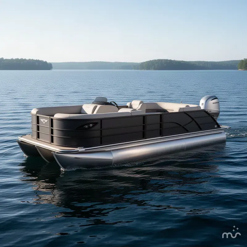 The Image of Bentley Pontoons Legacy 220 Swingback & Honda 4-Stroke EFI 2027 - 0