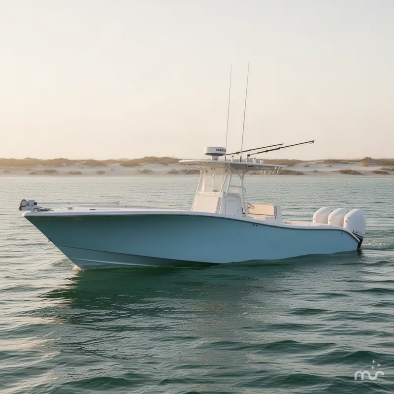 Slide: The Image of Yellowfin 34 Offshore 2007 - 2