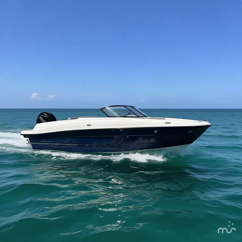 Slide: The Image of Bayliner VR4 Bowrider OB 2021 - 2