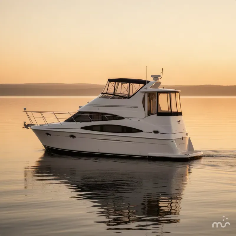 Slide: The Image of Carver Yachts 366 Motor Yacht 2003 - 2