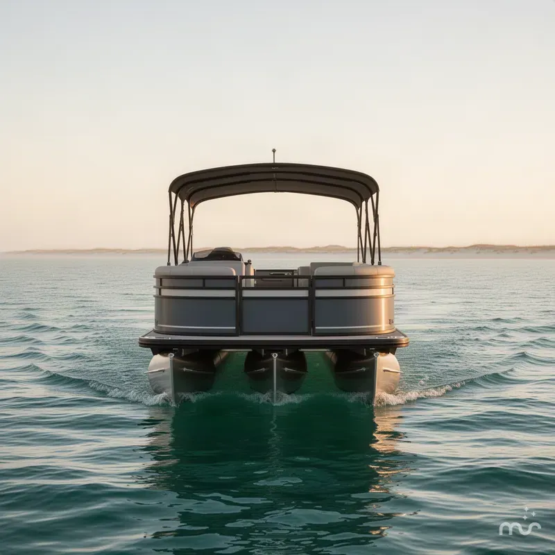 Slide: The Image of Viaggio Lago X 24S-TRITOON-250HP-DOUBLE BIMINI 2027 - 1