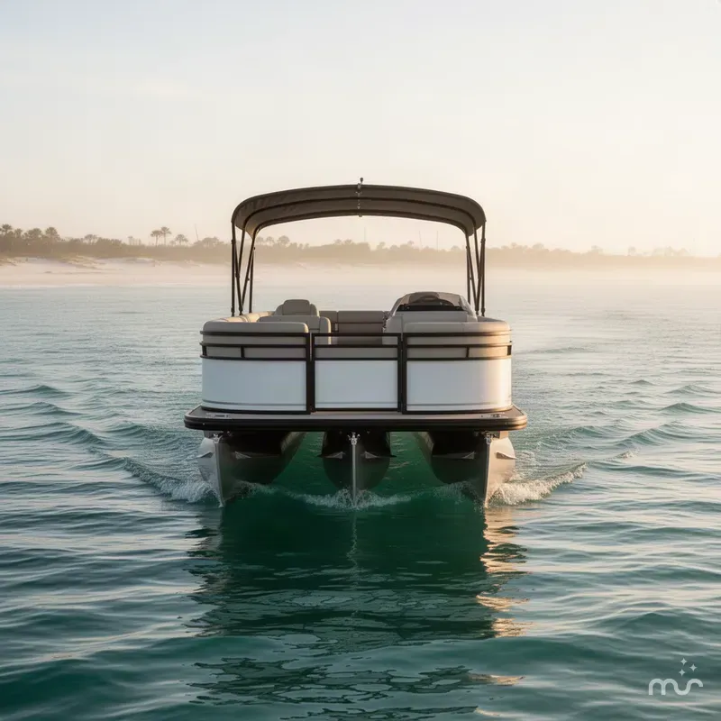 Slide: The Image of Viaggio Lago V 22U-TRITOON-200HP- 2027 - 1