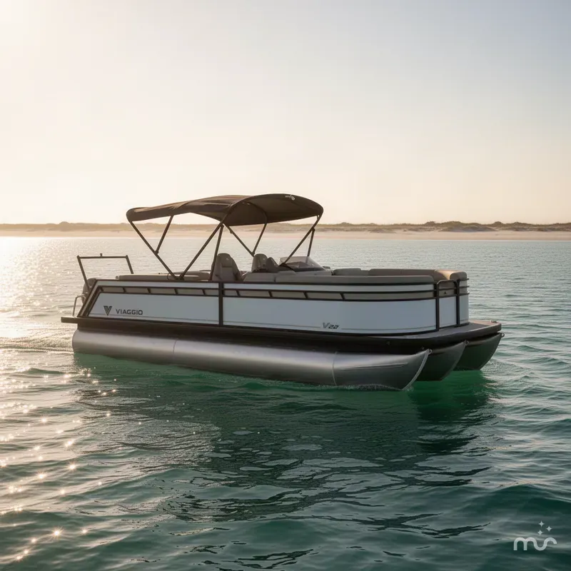 Slide: The Image of Viaggio Lago V 22U-TRITOON-200HP- 2027 - 2