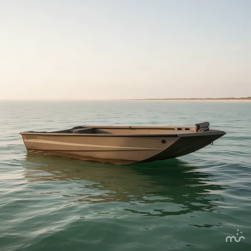 Slide: The Image of Excel Shallow Water F4 Pro Hull 185-5400 MUD BUDDY 2027 - 2