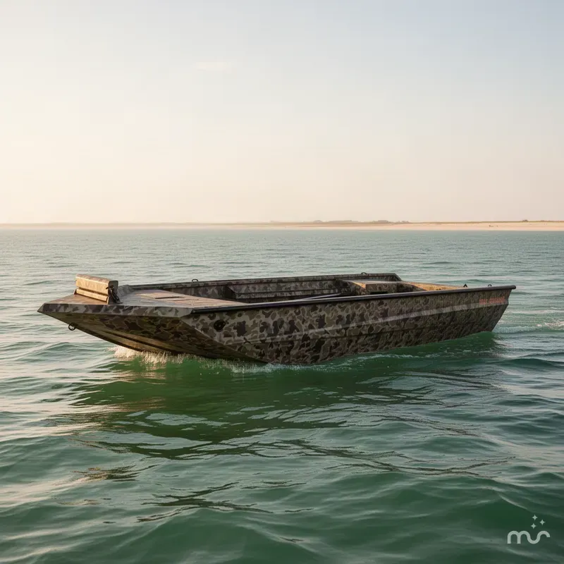 The Image of Excel Shallow Water F4 Pro Hull 186-5400 MUD BUDDY 2027 - 0
