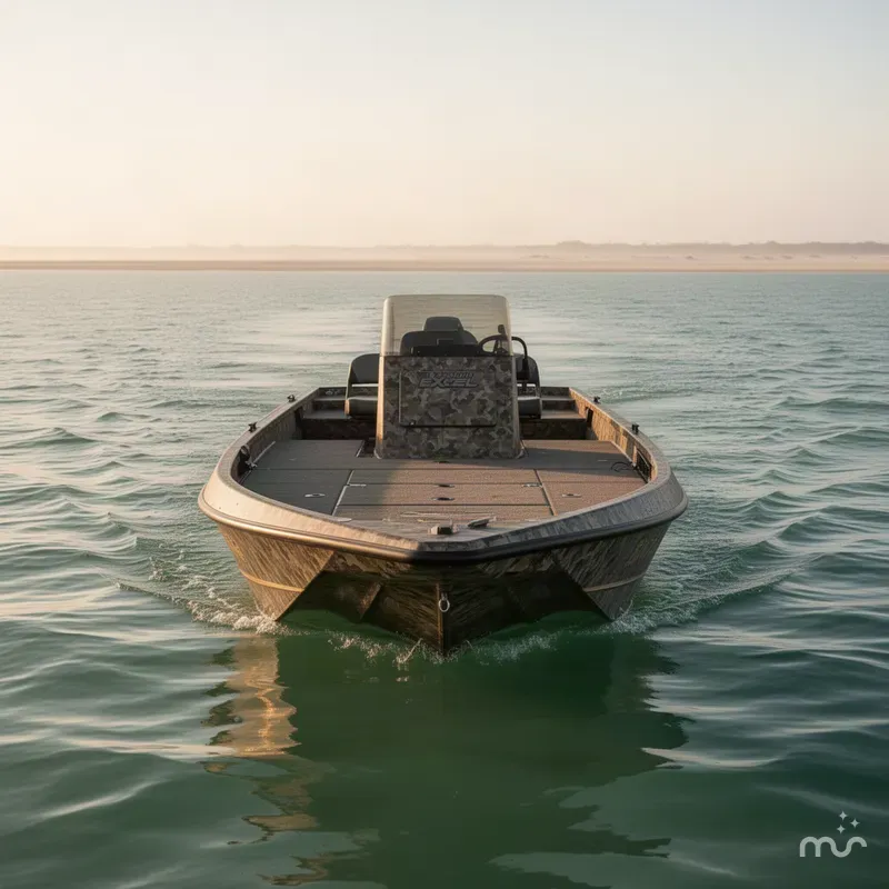 Slide: The Image of Excel Shallow Water F4 Pro Hull 186-5400 MUD BUDDY 2027 - 1