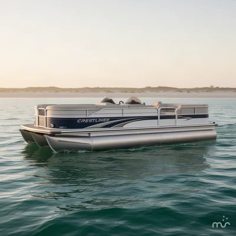 The Image of Crestliner Angler 2285 PONTOON 2004 - 0
