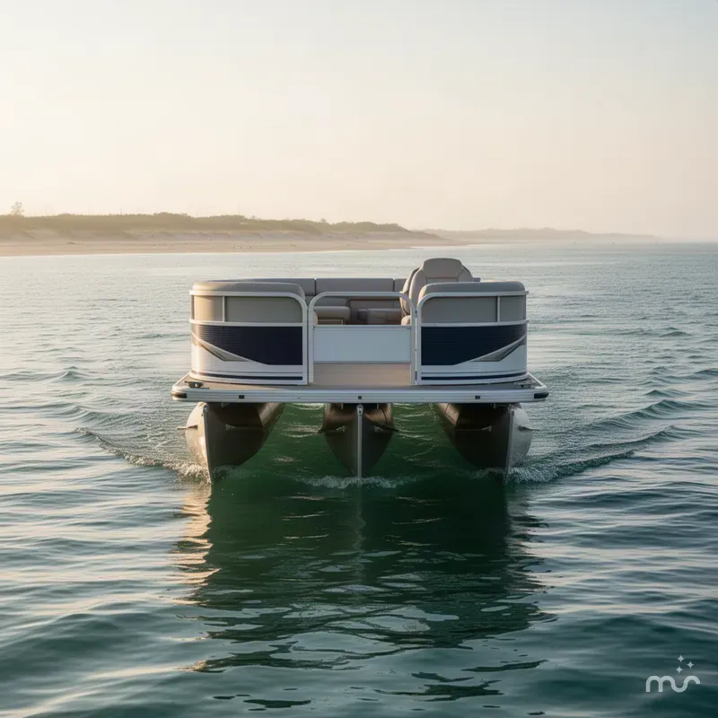 Slide: The Image of Crestliner Angler 2285 PONTOON 2004 - 2