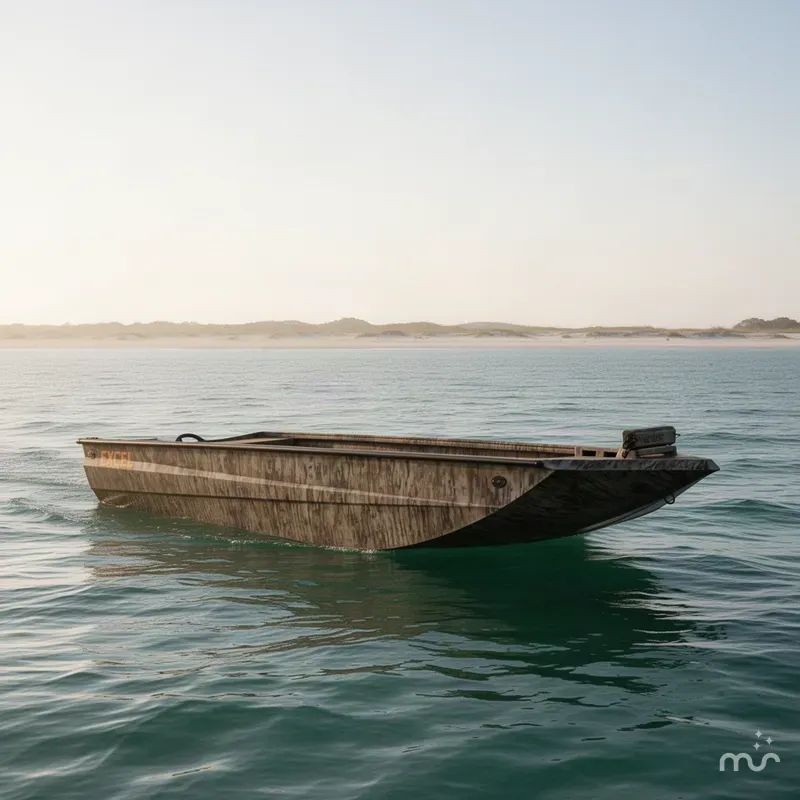 Slide: The Image of Excel Shallow Water F4 Pro Hull 185-5400 MUD BUDDY 2027 - 2