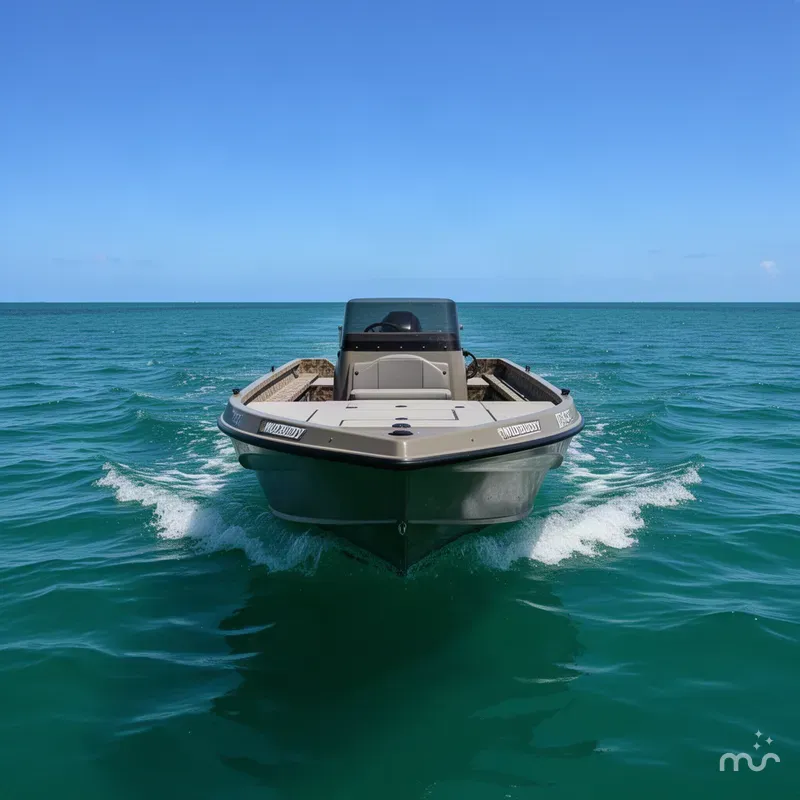 Slide: The Image of Excel Shallow Water F4 Pro Hull 186-5400 MUD BUDDY 2027 - 1