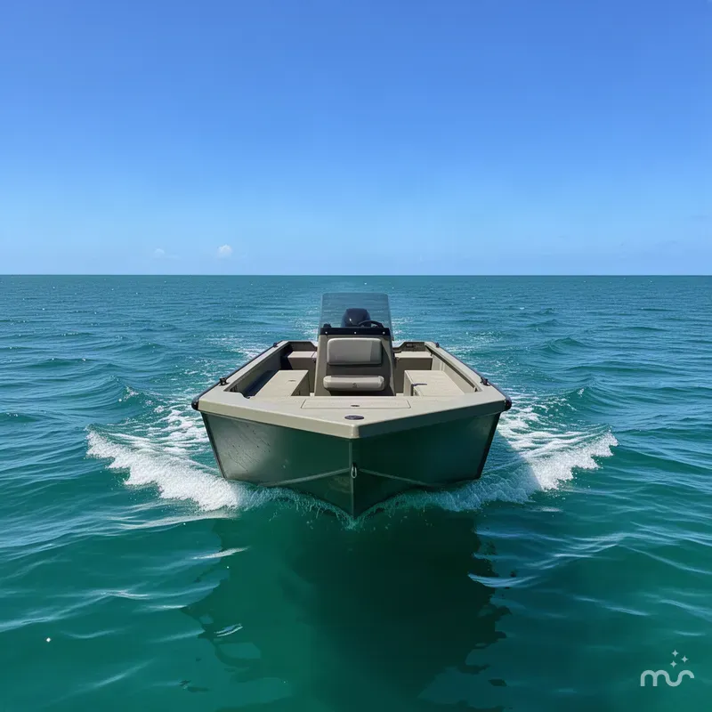 The Image of Excel Shallow Water F4 Pro Hull 185-5400 MUD BUDDY 2027 - 1
