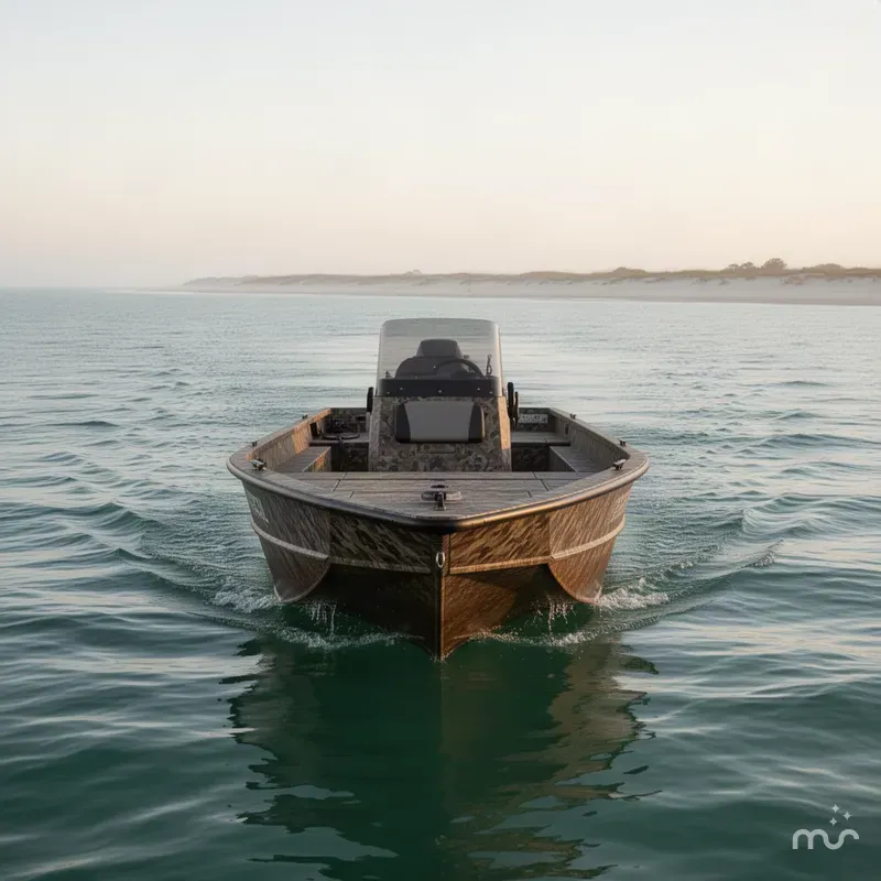 Slide: The Image of Excel Shallow Water F4 Pro Hull 186-5400 MUD BUDDY 2027 - 1