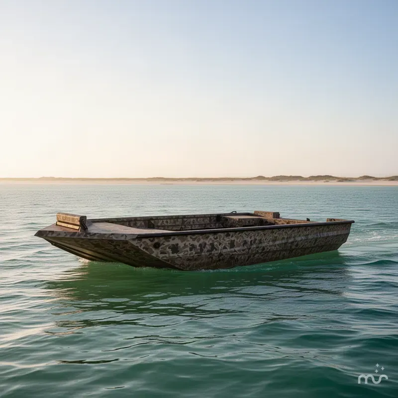 Slide: The Image of Excel Shallow Water F4 Pro Hull 186-5400 MUD BUDDY 2027 - 2