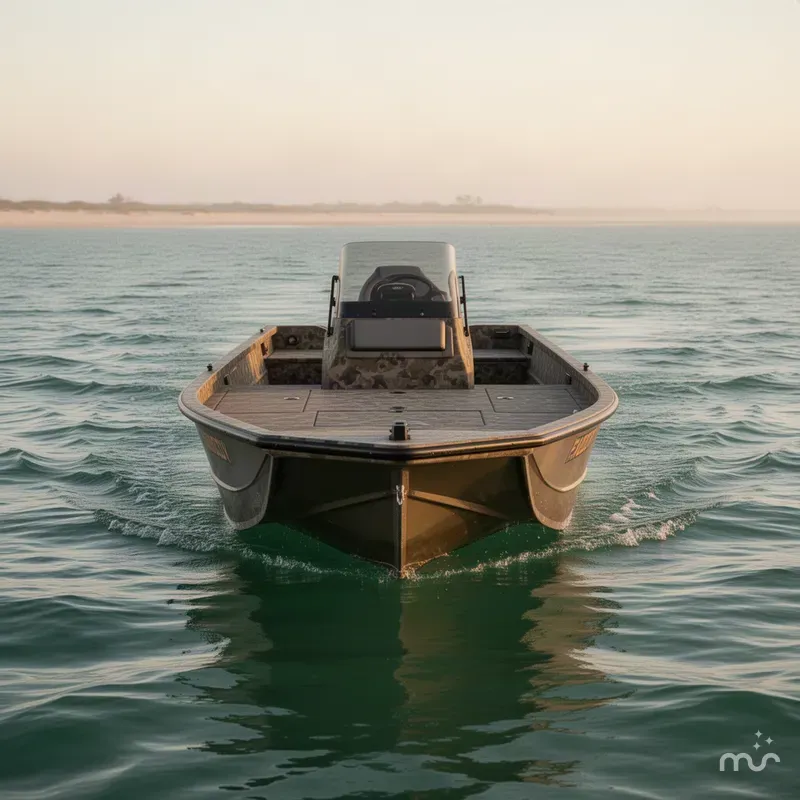 Slide: The Image of Excel Shallow Water F4 Pro Hull 186-5400 MUD BUDDY 2027 - 1