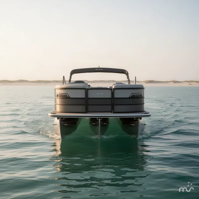 Slide: The Image of Bentley Pontoons Elite 253 Swingback 2026 - 1