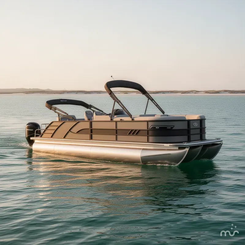 Slide: The Image of Bentley Pontoons Elite 253 Swingback 2026 - 2
