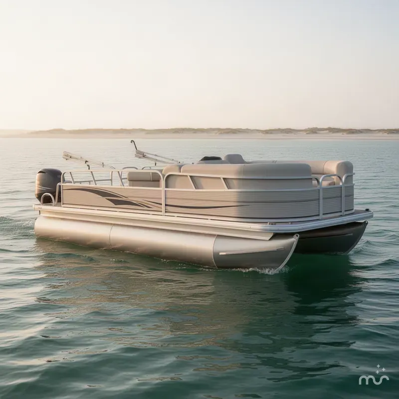 Slide: The Image of Sun Tracker Party Barge 21 Signature Series 2009 - 1