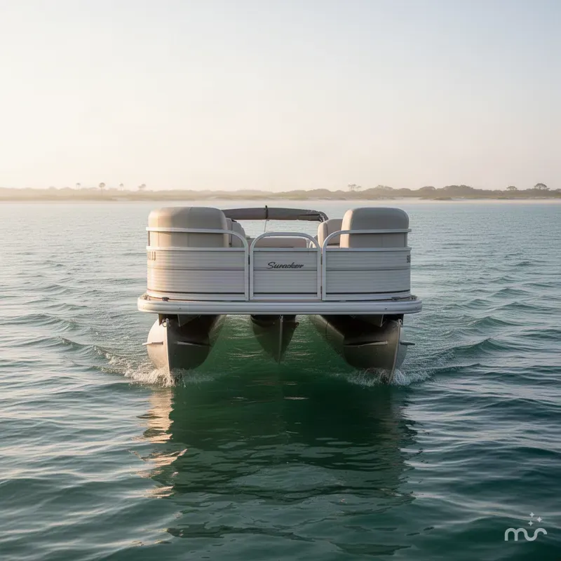 Slide: The Image of Sun Tracker Party Barge 21 Signature Series 2009 - 3