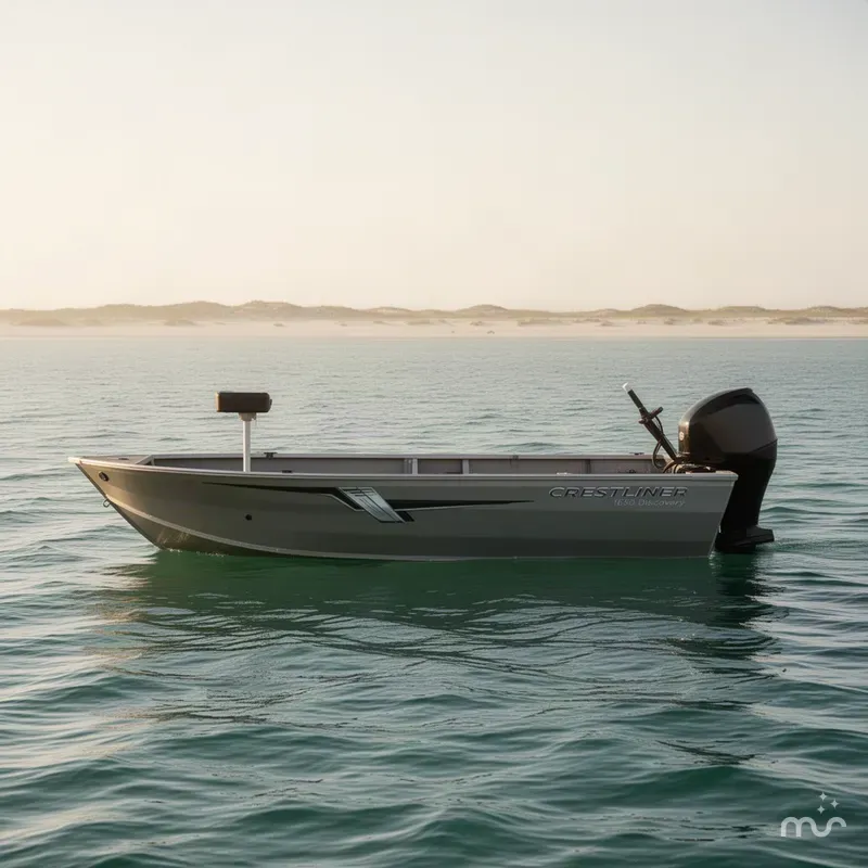Slide: The Image of Crestliner 1650 Discovery Tiller 2027 - 1