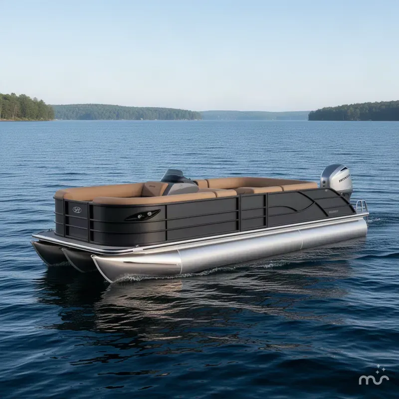 The Image of Bentley Pontoons Legacy 220 Swingback & Honda 4-Stroke EFI 2027 - 0