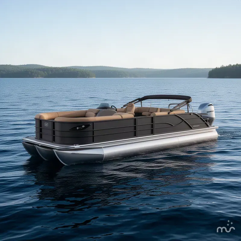 The Image of Bentley Pontoons Legacy 223 Swingback Tritoon & Honda 4-Stroke EFI 2027 - 0