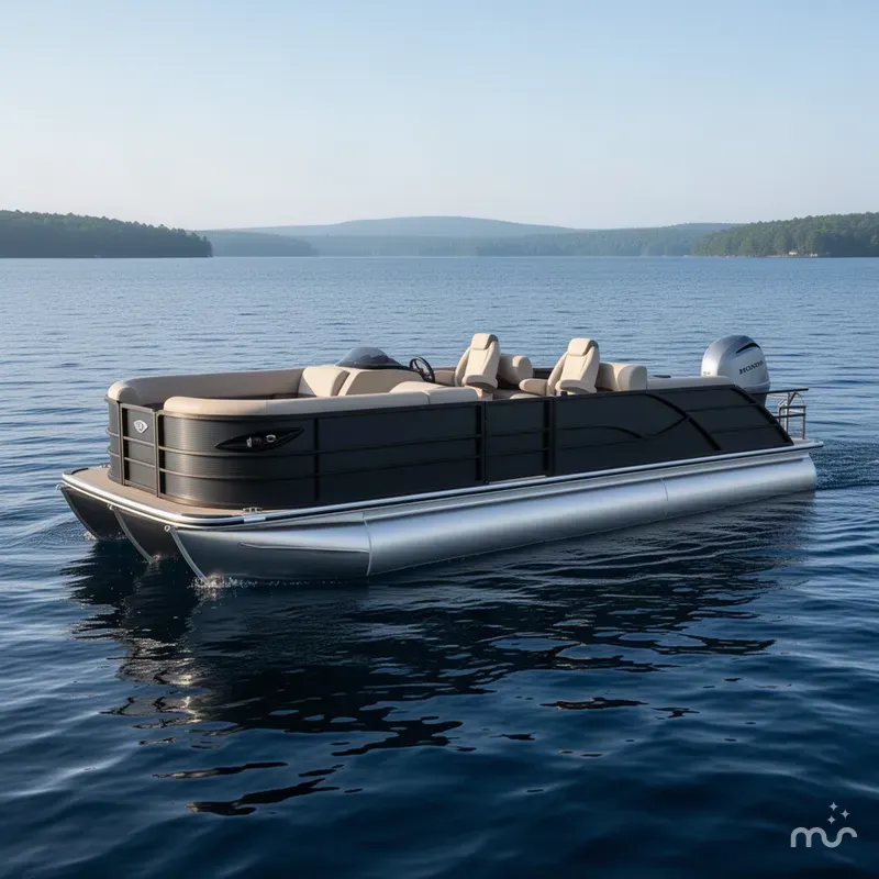 The Image of Bentley Pontoons Legacy 223 QSB Swingback Tritoon & Honda 4-Stroke EFI 2027 - 0